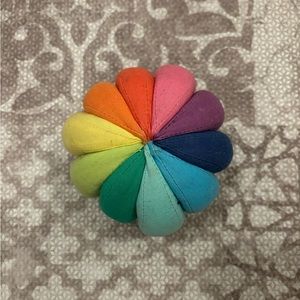 Lovevery Organic Cotton Rainbow Ball